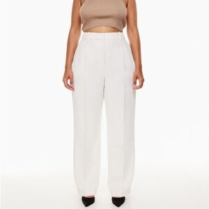 Aritzia white effortless pants